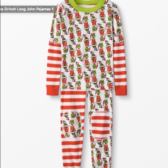 NWT Hanna Andersson Grinch Holiday PJs 10